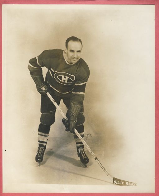 1940s Montreal Canadiens Bobby Reay Rice Photo